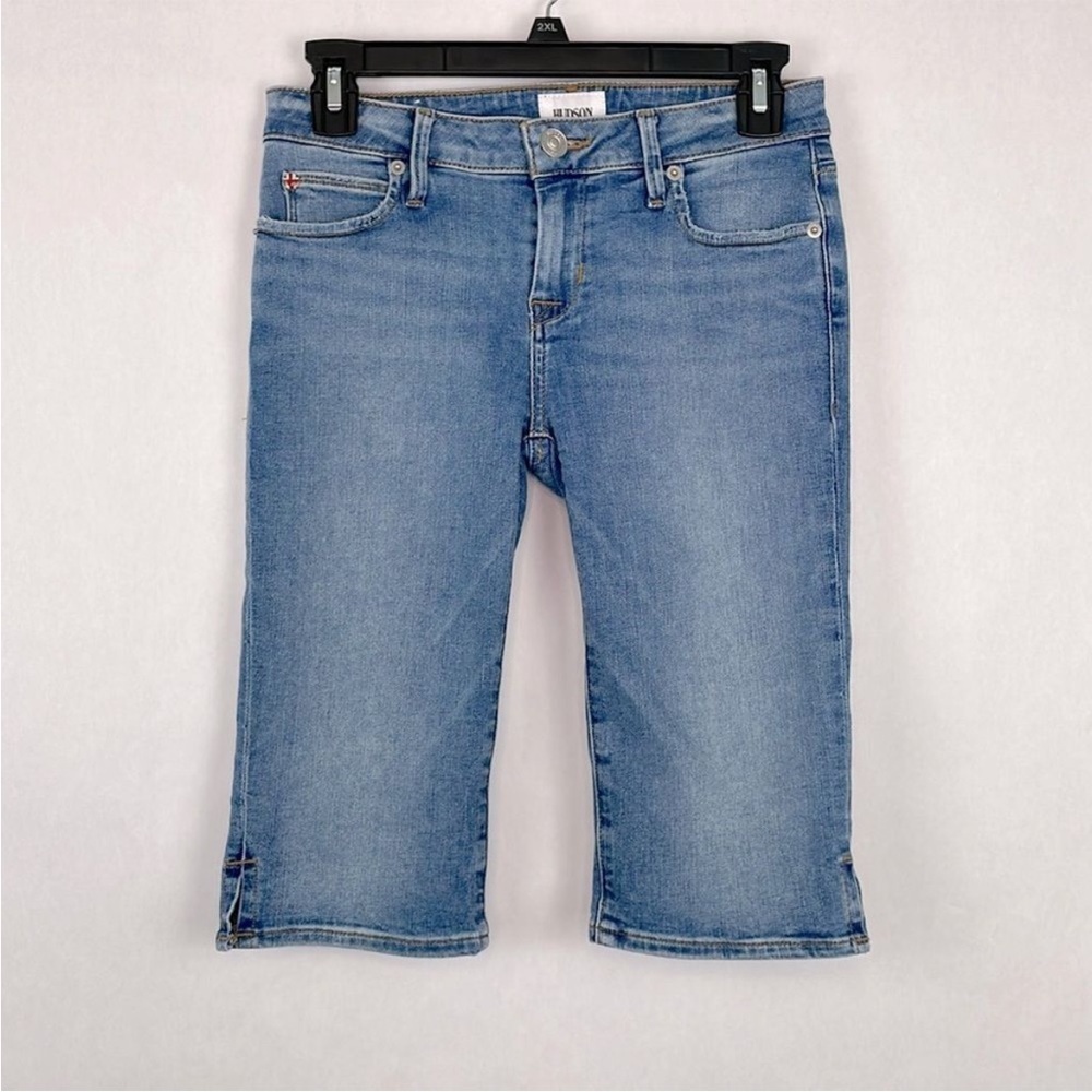 Hudson Women’s Viceroy Jorts/Knee Shorts. Blue Denim/Jean Size 25. NWT.